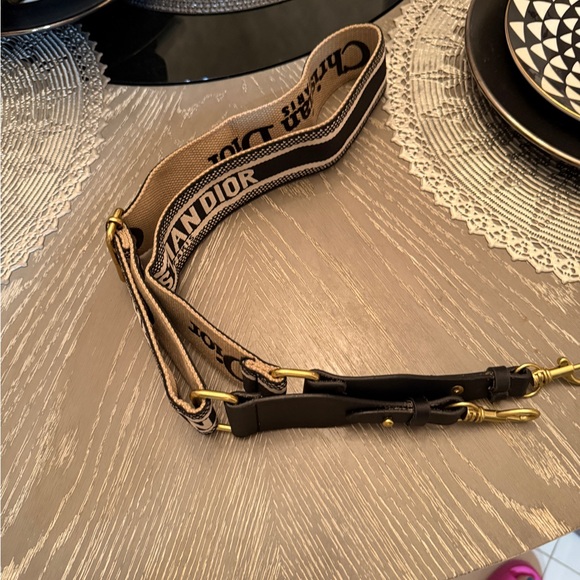 Christian Dior Black and Tan Strap - Picture 2 of 5
